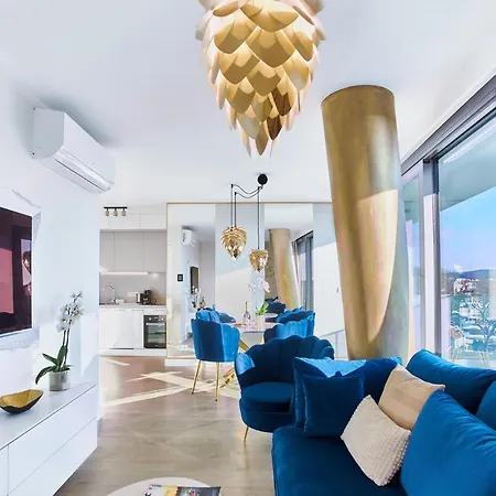 Apartment Your Holidays Waves Zlote Filary D653 *